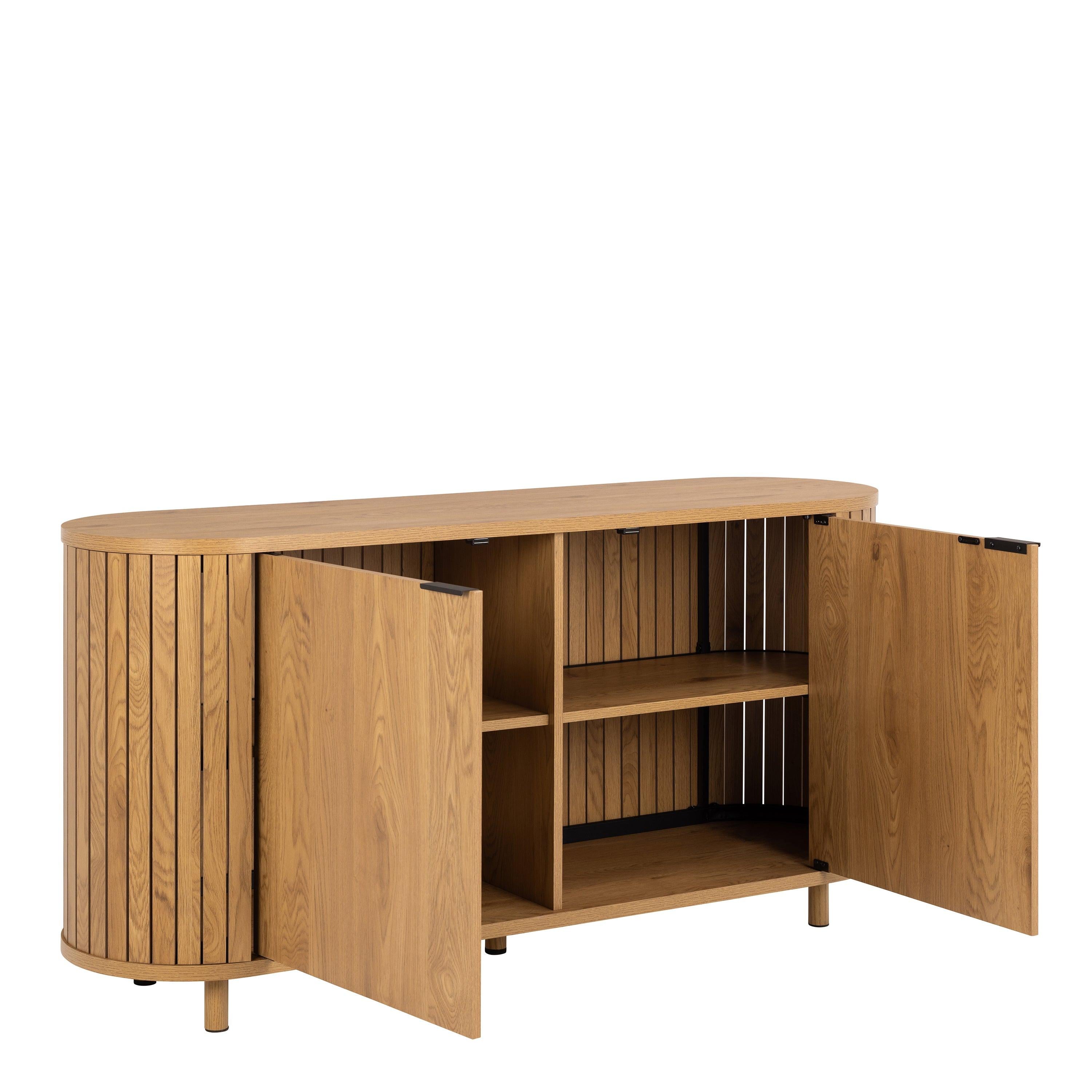 Colima 2 Door Sideboard in Oak - image 4