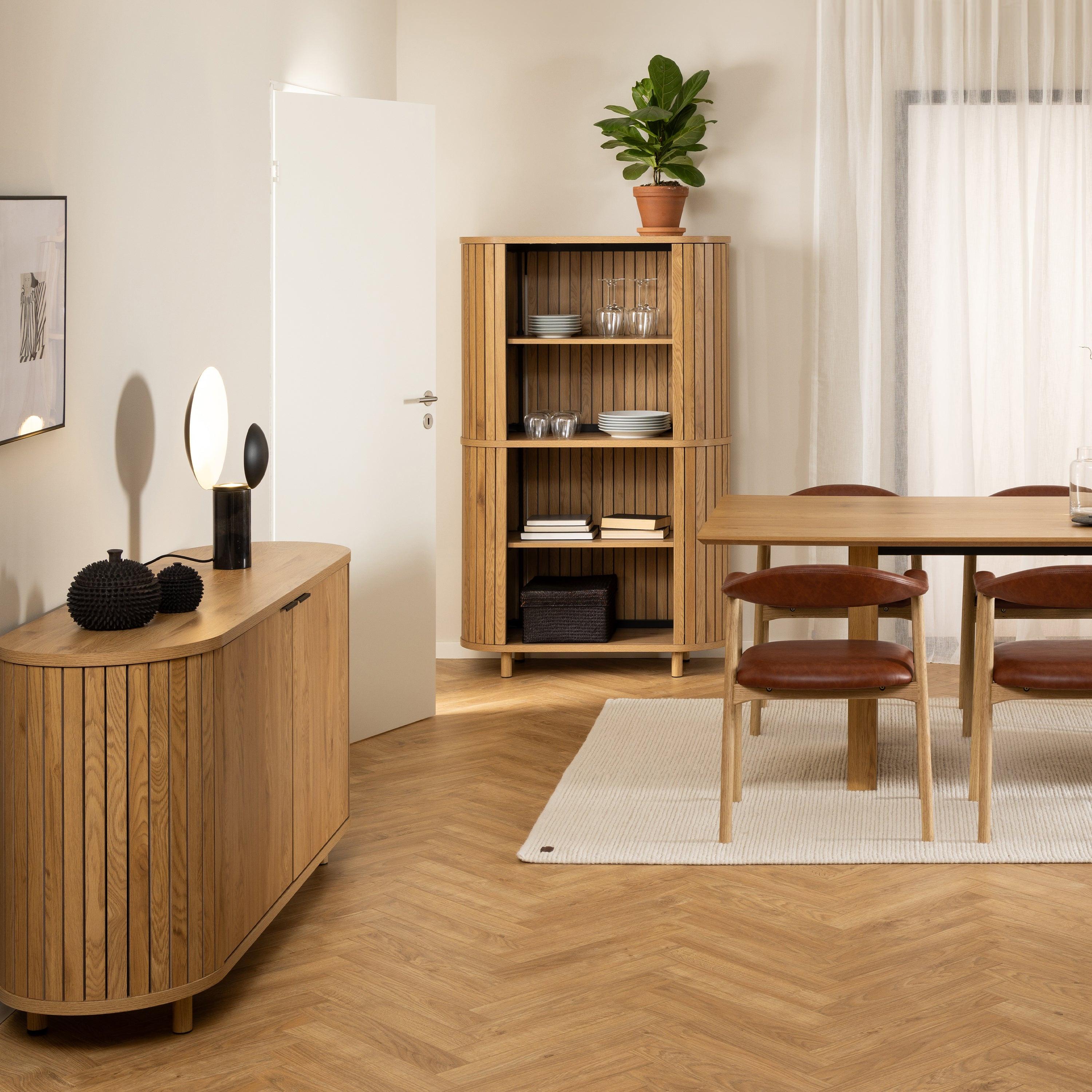 Colima 2 Door Sideboard in Oak - image 5