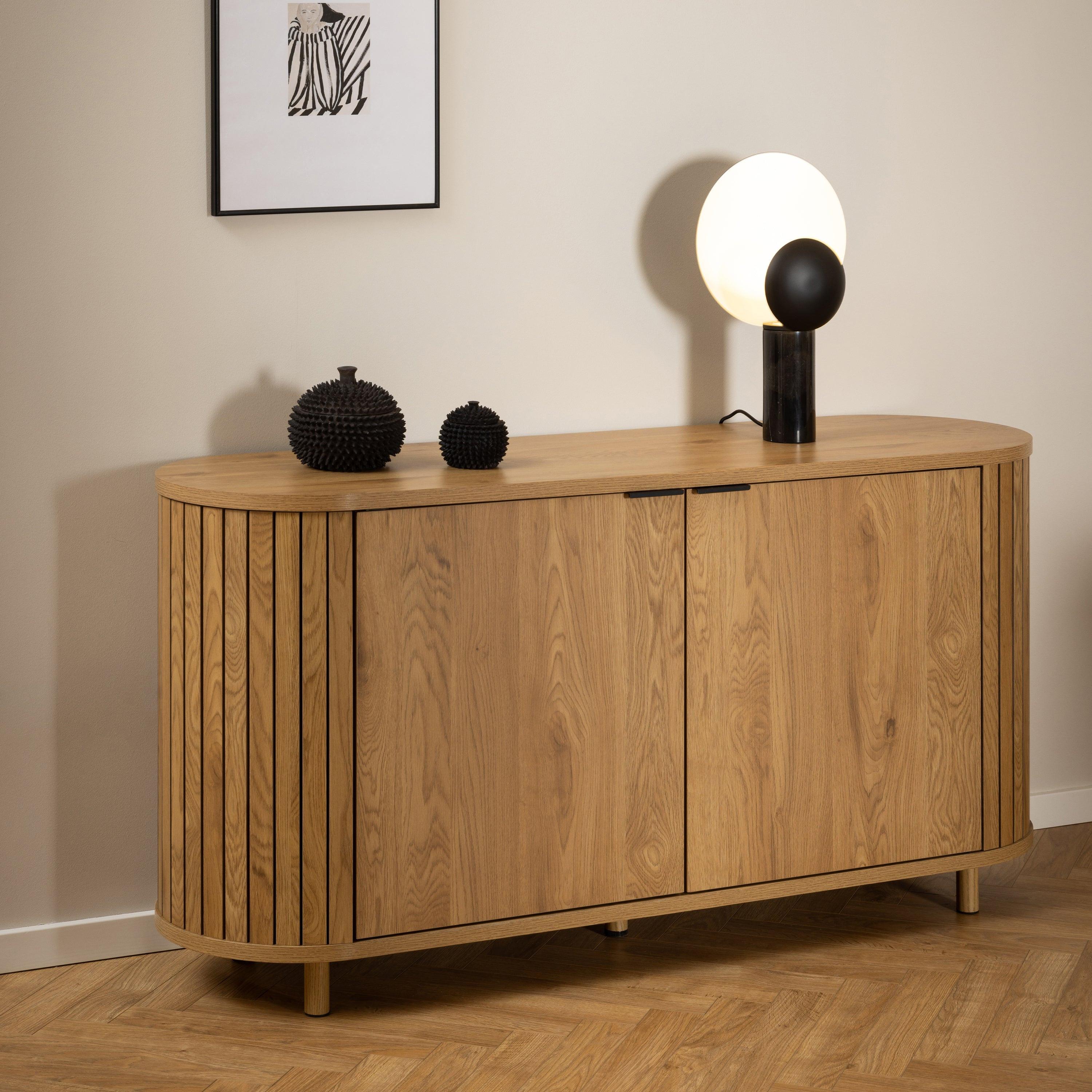 Colima 2 Door Sideboard in Oak - image 6