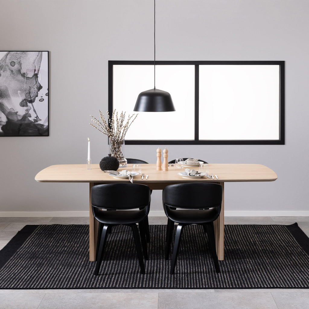 Christo Dining Table in Oak 220x105cm - image 3
