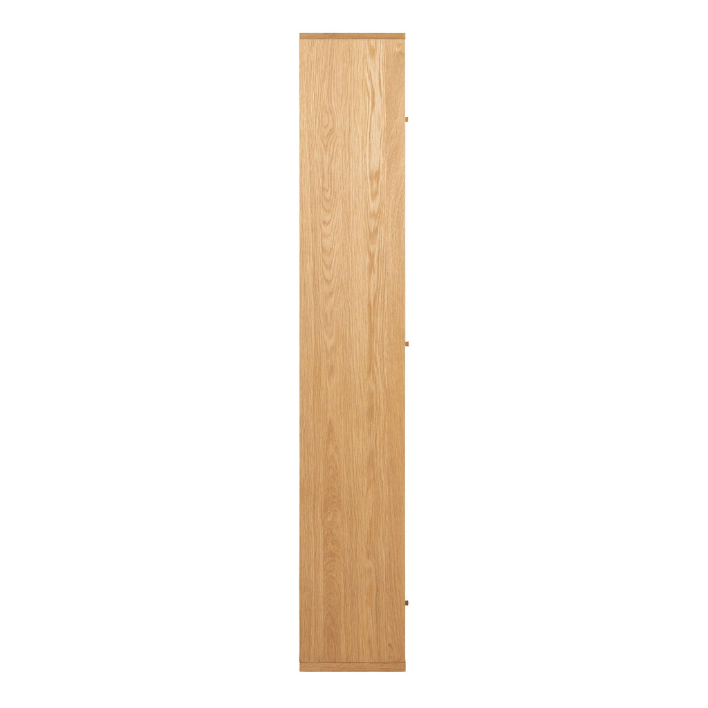 Rangoon 3 Door Bookcase in Oak - image 3