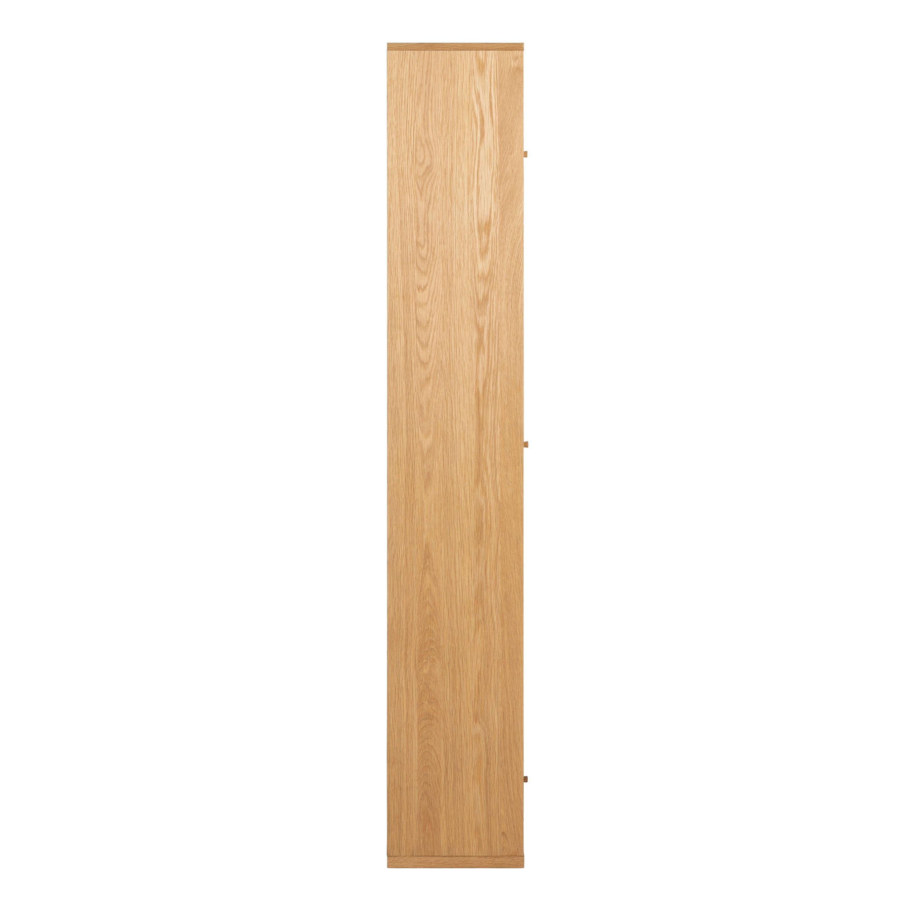 Rangoon 3 Door Bookcase in Oak - image 3