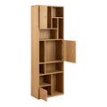 Rangoon 3 Door Bookcase in Oak - image 4