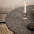 Vega Round Coffee Table with Marron Marble Top 90cm - image 5