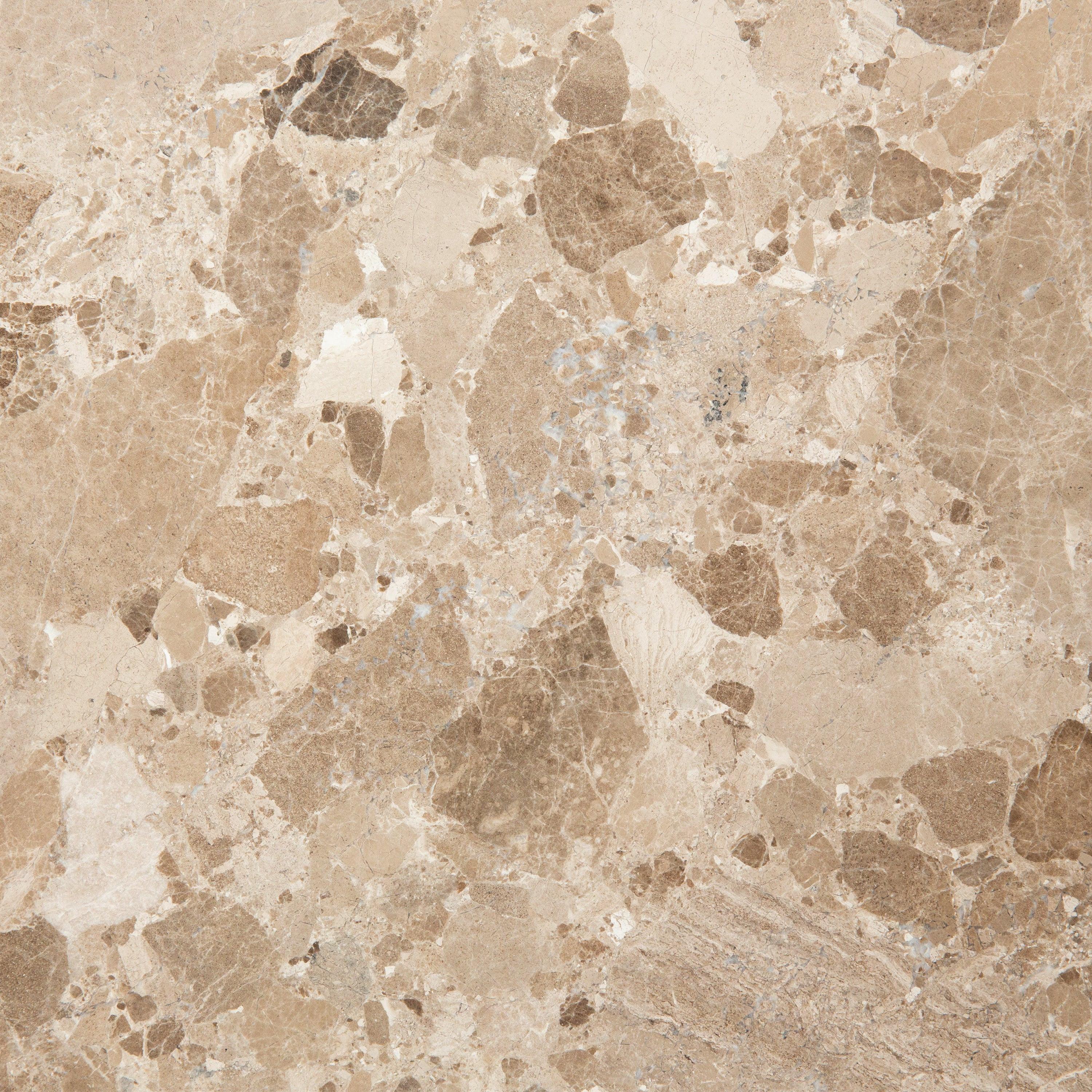 Naxos Side Table in Brown Marble - image 7