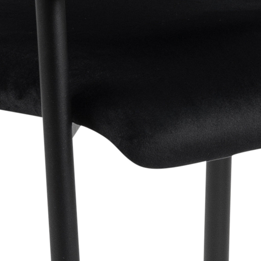 Christo Dining Table in Oak 220x105cm including 6 Lima Dining Chairs with Armrest in Black - image 13