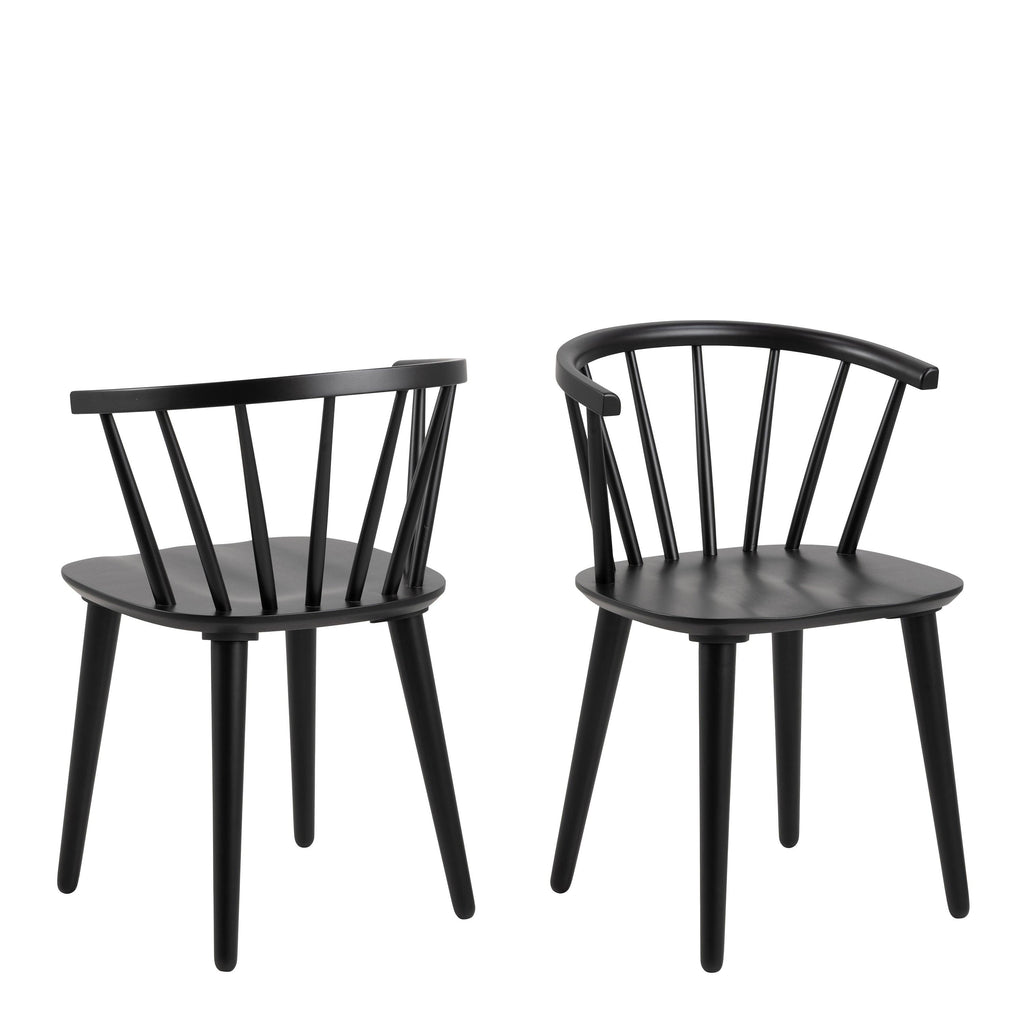 Christo Dining Table in Oak 220x105cm includes 6 Ida Dining Chairs in Black - image 8