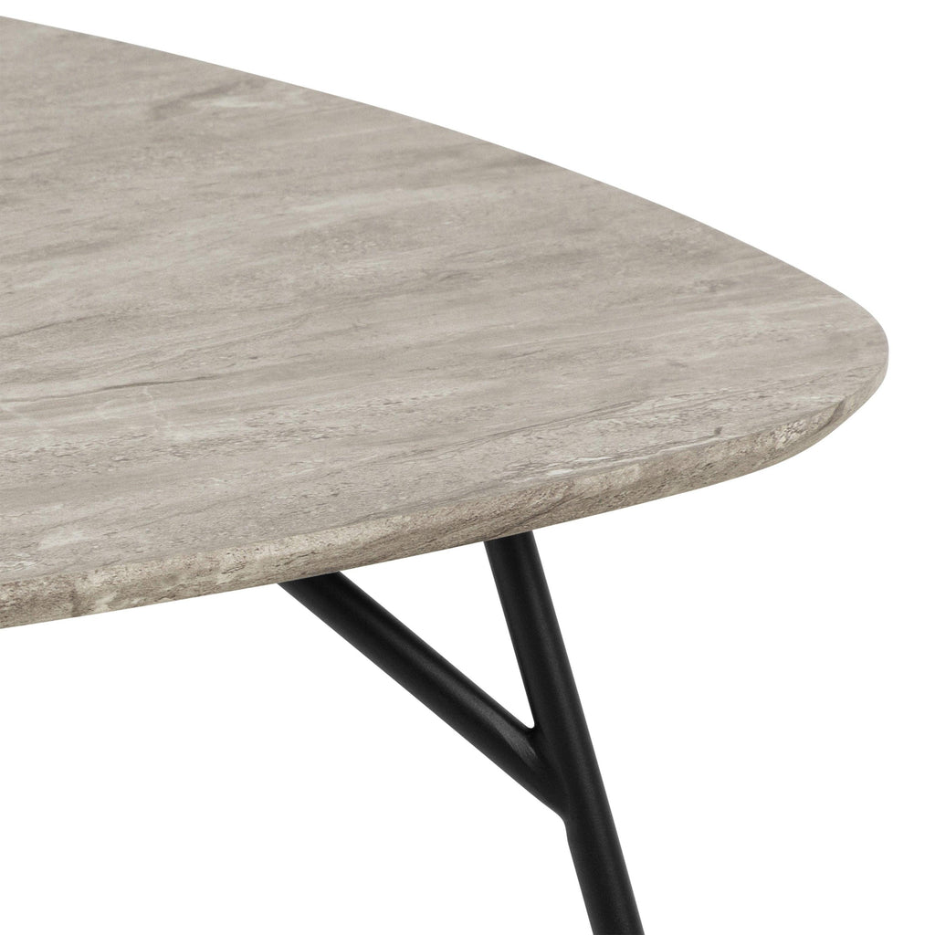 Caracas Coffee Table with Grey Marble Effect - image 5