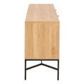 Jaipur Sideboard with 2 Doors and 2 Shelves in Oak - image 4