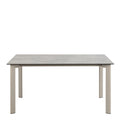 Palermo Ceramic Dining Table in Grey 160x90cm - image 2