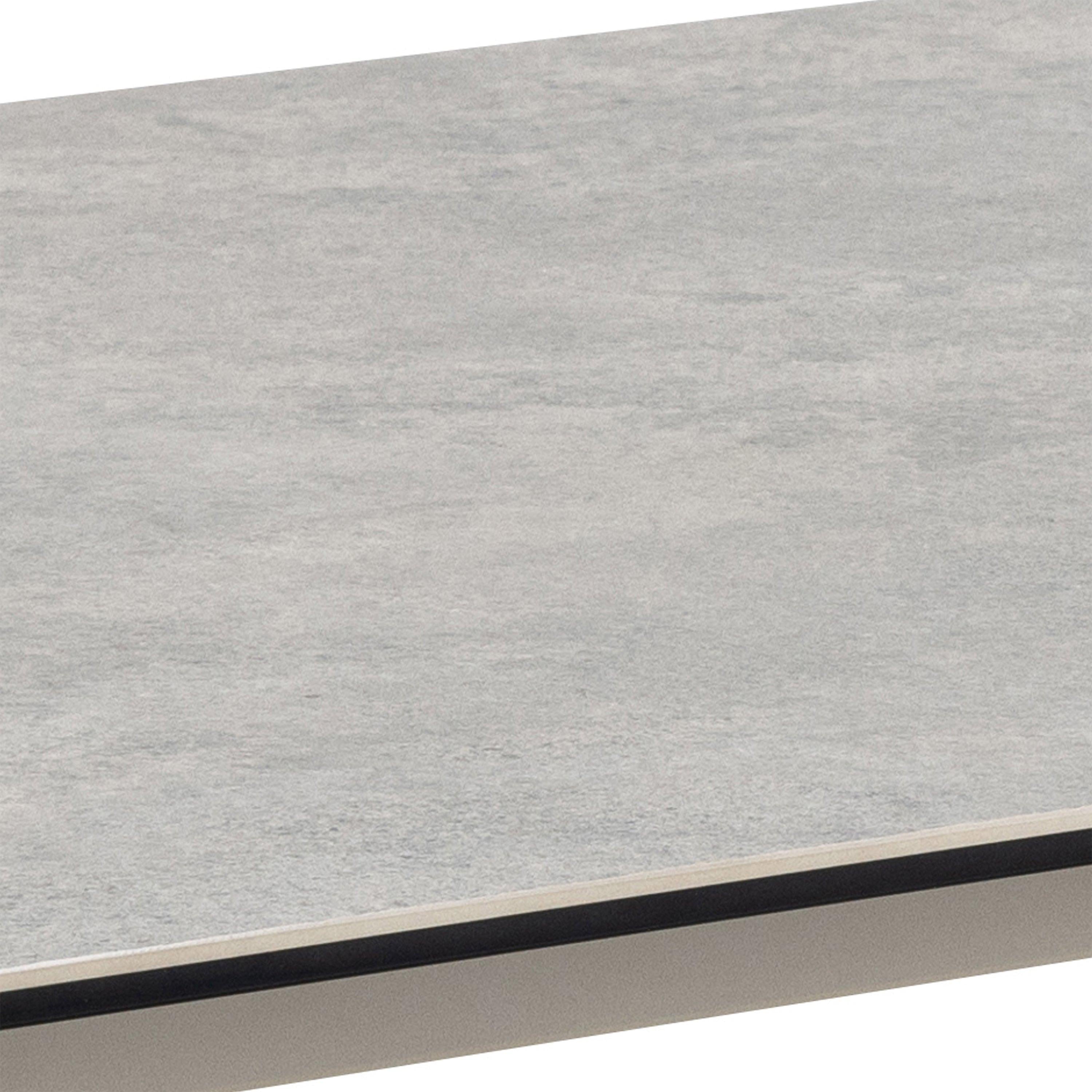 Palermo Ceramic Dining Table in Grey 160x90cm includes 4 Ella Swivel Beige Dining Chairs - image 7