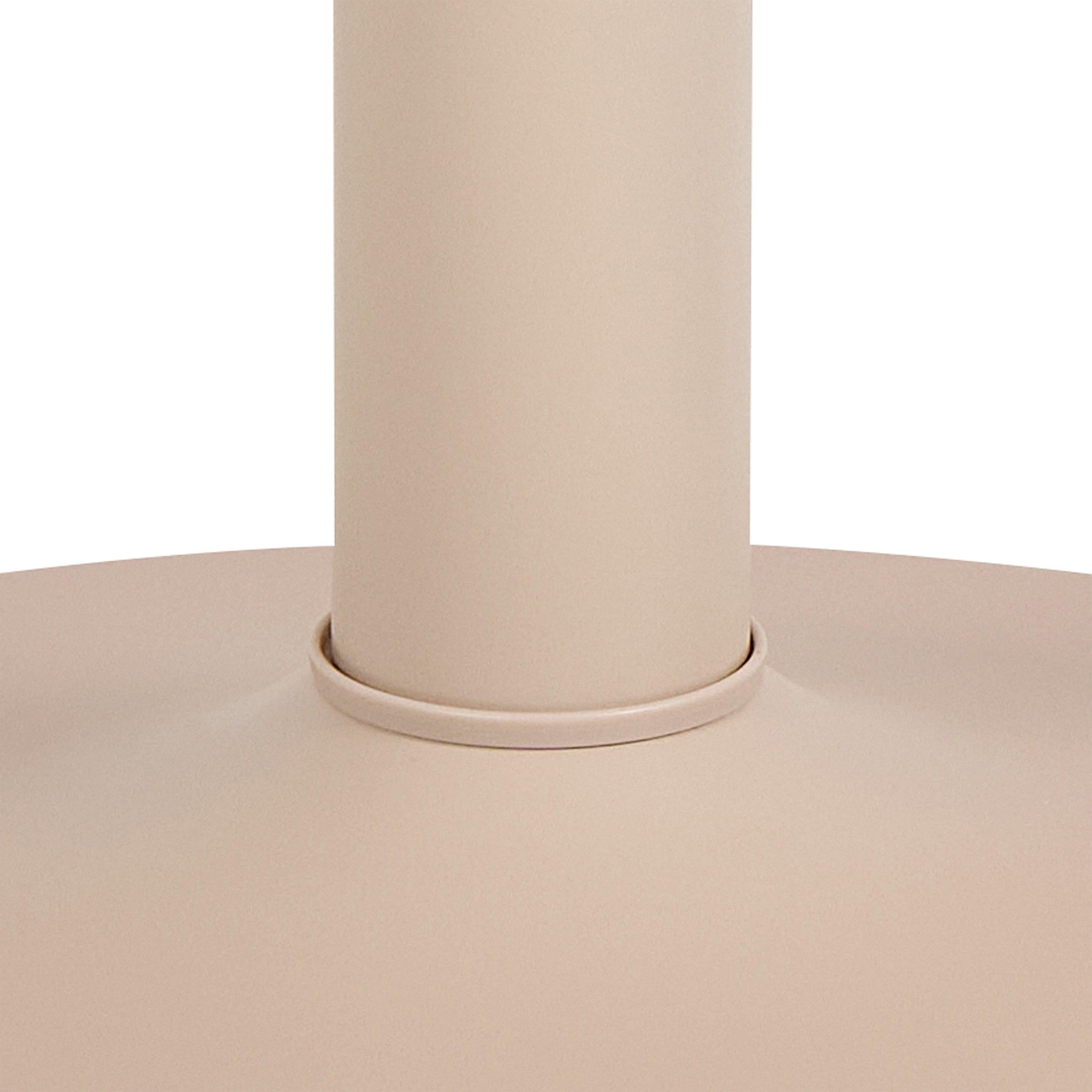 Ibiza Round Dining Table with Beige Top and Matt Beige Base 110x74cm - image 10