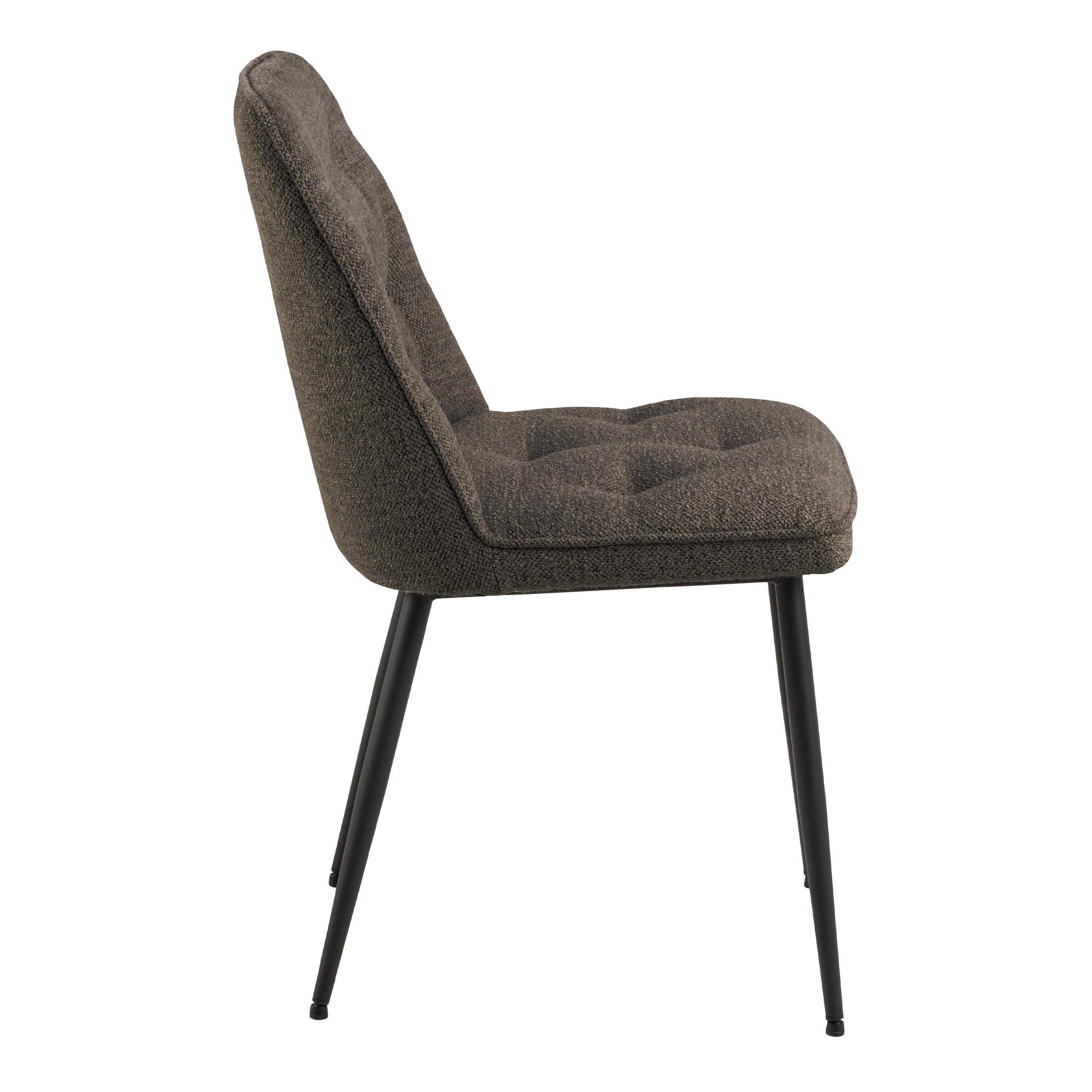 Wicklow Ceramic Dining Table Brown/Black 140x80cm includes 4 Brooke Dining Chairs in Taupe - image 9