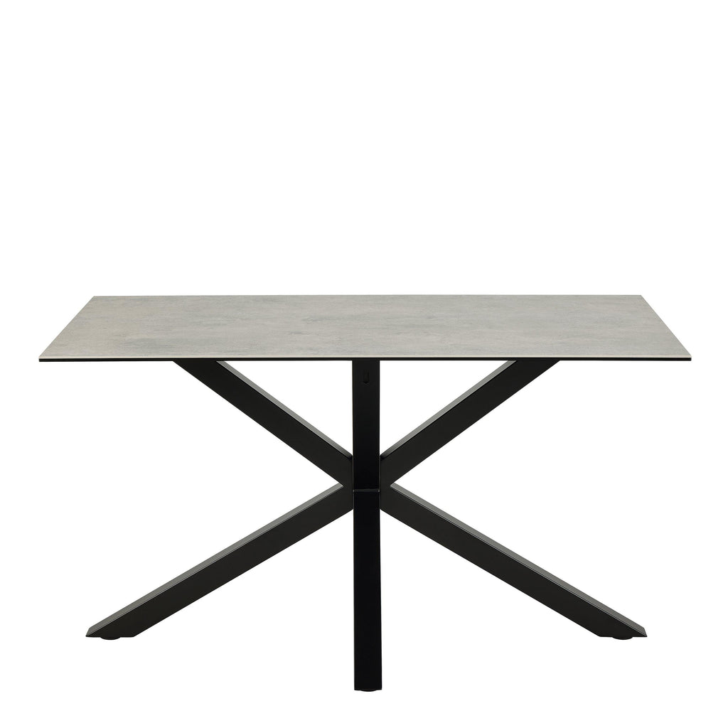 Heaven Dining Table with Ceramic Grey Top 135cm - image 2