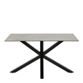 Heaven Dining Table with Ceramic Grey Top 135cm - image 2