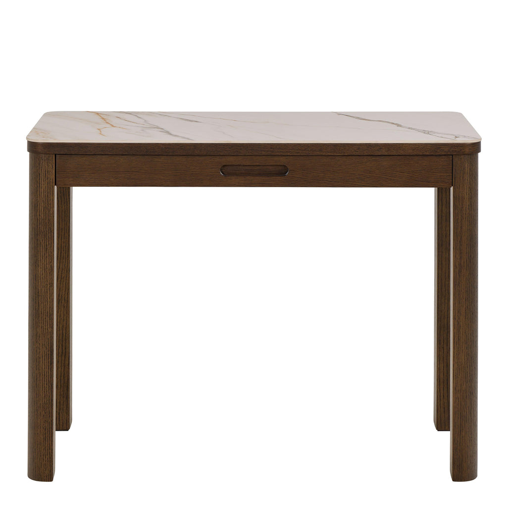 Southampton Console Table 1 Drawer in Cream Ceramic - image 2