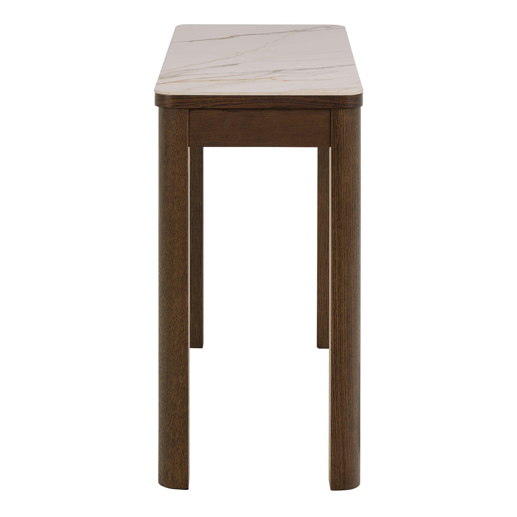 Southampton Console Table 1 Drawer in Cream Ceramic - image 3