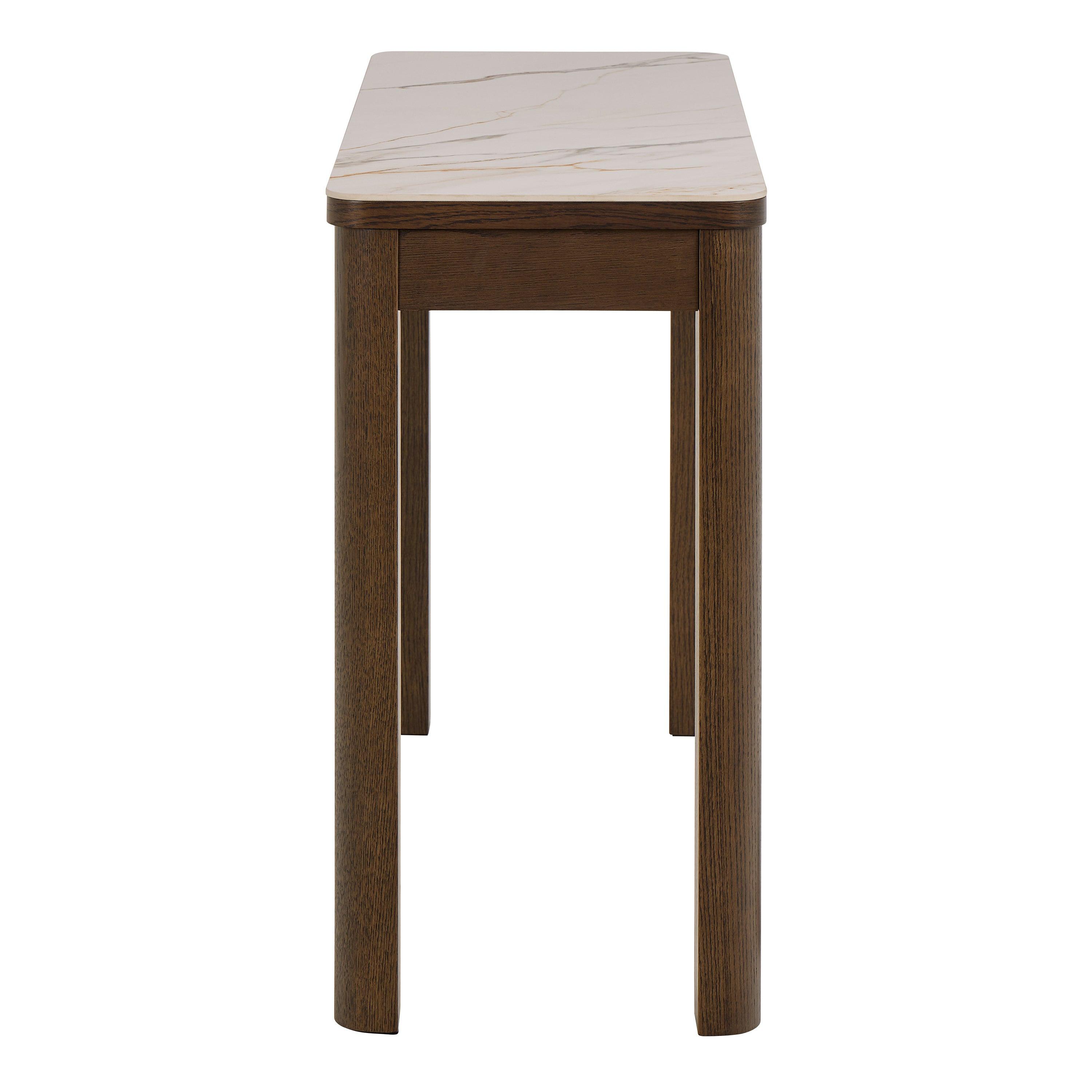 Southampton Console Table 1 Drawer in Cream Ceramic - image 3