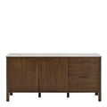 Southampton Sideboard with 2 Doors 2 Drawers and 2 Shelves in Cream Ceramic - image 2
