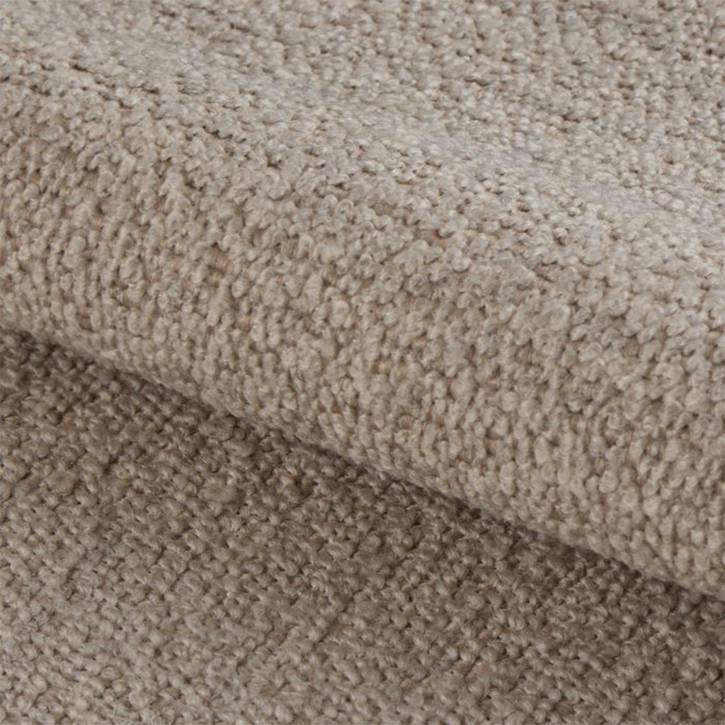 Midfield Left Hand Facing 2 Seater Chaise Longue in Boucle Beige Fabric - image 12