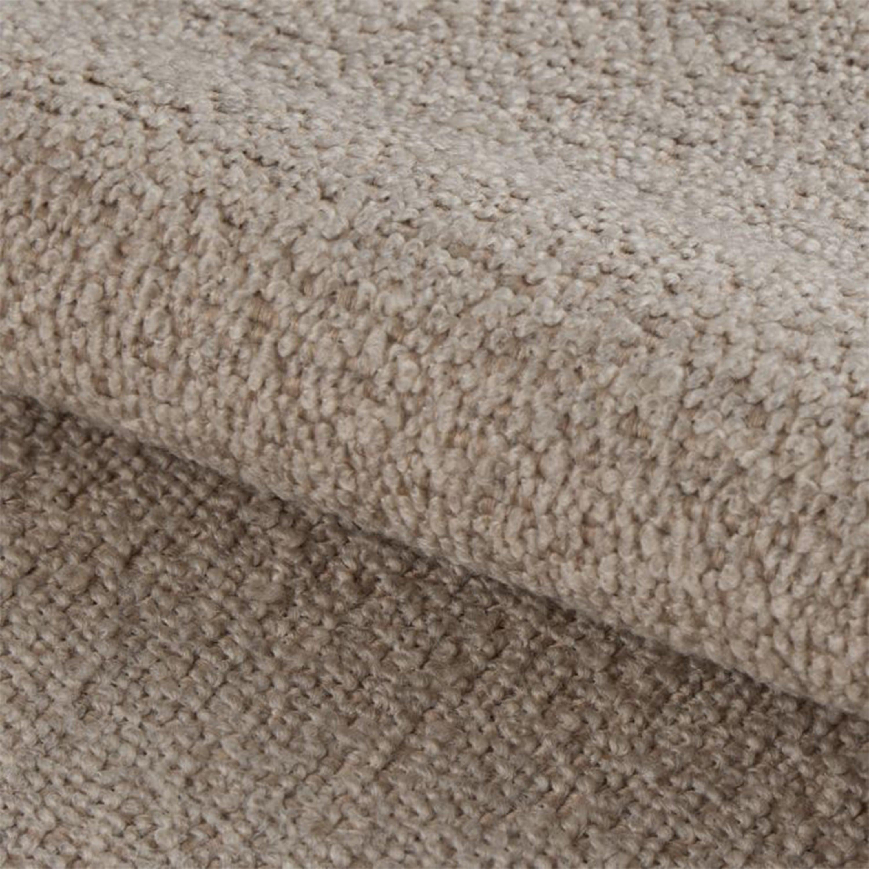 Midfield Right Hand Facing 2 Seater Chaise Longue in Boucle Beige Fabric - image 12
