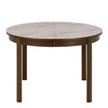 Southampton Round Extendable Dining Table in Cream Ceramic 120cm - image 2