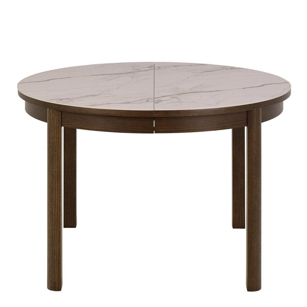 Southampton Round Extendable Dining Table in Cream Ceramic 220cm - image 2