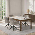 Southampton Dining Table in Cream Ceramic 180x90cm - image 3