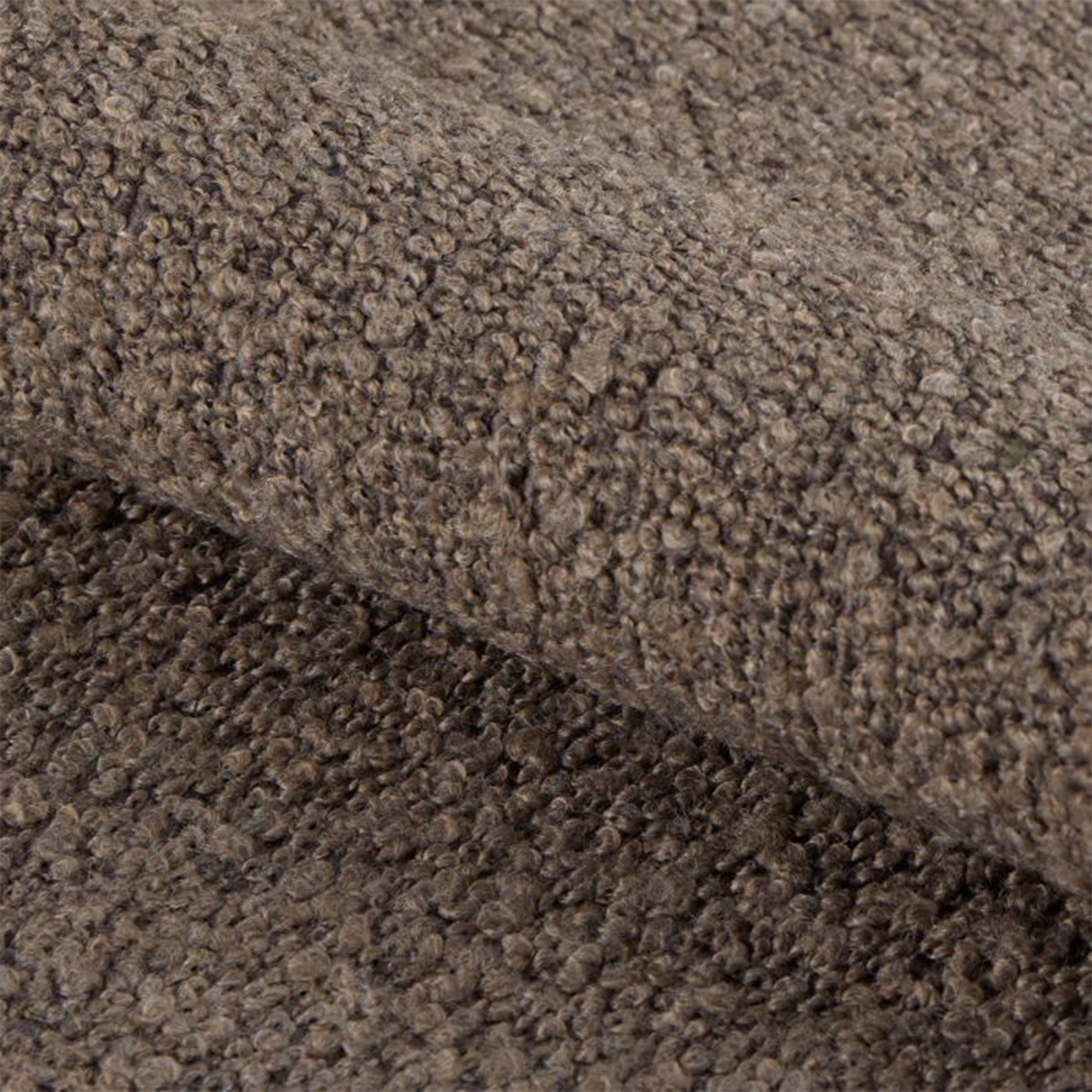 Midfield Right Hand Facing 2 Seater Chaise Longue in Boucle Taupe Fabric - image 12