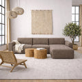 Midfield Right Hand Facing 2 Seater Chaise Longue in Boucle Taupe Fabric - image 5
