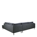 Omaha Right Hand Facing Corner Sofa in Dark Grey Fabric - image 2
