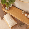 Bali Rattan Dressing Table with 2 Drawers