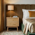 Wright Oak Bedside Table