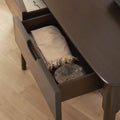 Norway 2 Drawer Dark Walnut Console Table