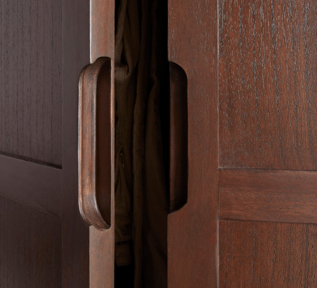 Norway Dark Walnut Wardrobe