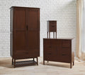 Norway Dark Walnut Wardrobe
