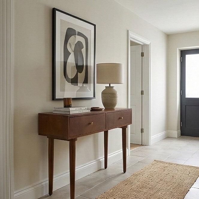 Scandinavian Walnut Oslo Console, Dressing Table, and Desk